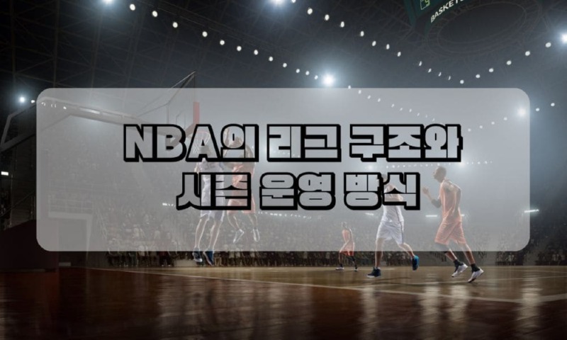 NBA의 리그 구조와  시즌 운영 방식.jpg