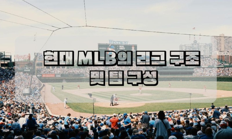 현대 MLB의 리그 구조  및 팀 구성.jpg